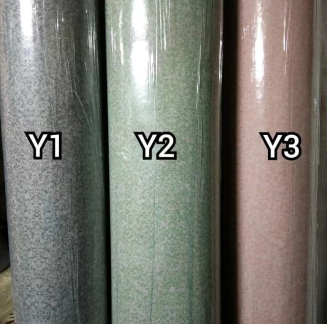 Perlak Lantai Vinyl Polos Bintik 1